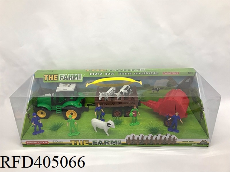 FARMER'S CART DRAGS AND DRAGS RICE FLOUR MACHINE