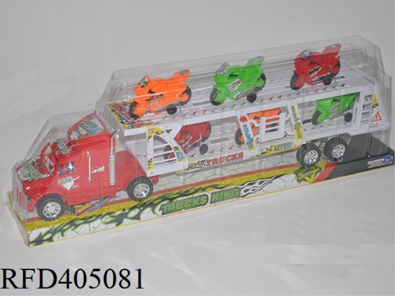 INERTIAL DOUBLE-LAYER TRACTOR WITH 6 SLIDING MOTORCYCLES