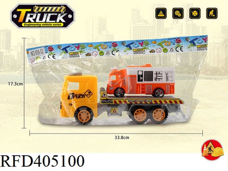 INERTIAL ENGINEERING FLATBED FIRE TRUCK