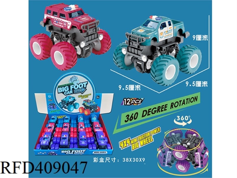 BRIGHT WINDOW SPECIAL POLICE OFF-ROAD VEHICLE 12PCS