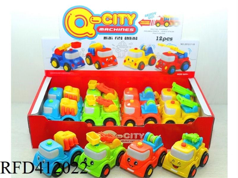 INERTIAL FOUR-COLOR CARTOON FIRE 12PCS