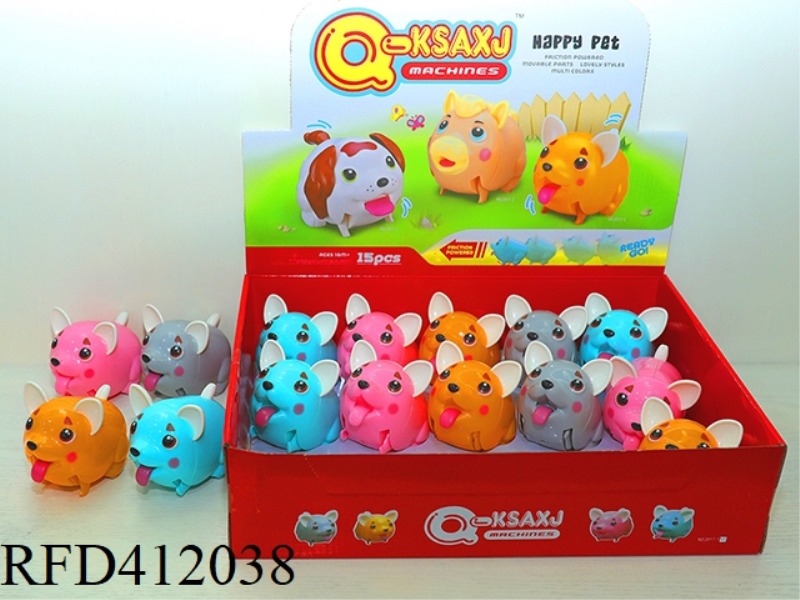 INERTIAL CARTOON JUMPING MOUSE 15PCS