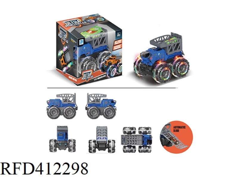 COLORFUL WHEEL INERTIAL WANDERER TRANSPORTER