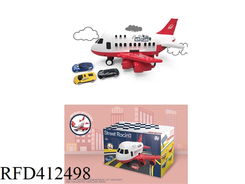 INERTIAL DIY RACING CAR MULTI-FUNCTION STORAGE PARKING LOT AIRCRAFT