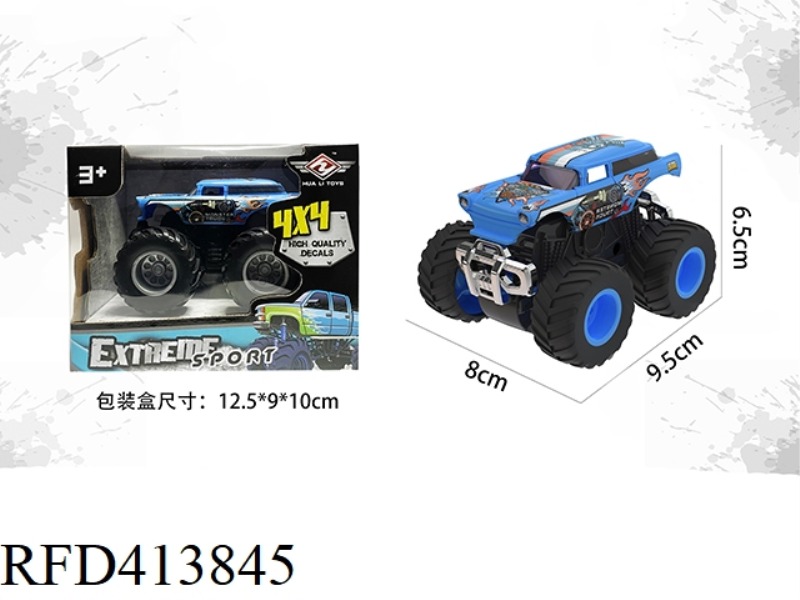 1:64 MONSTER TRUCK (DOUBLE INERTIA)