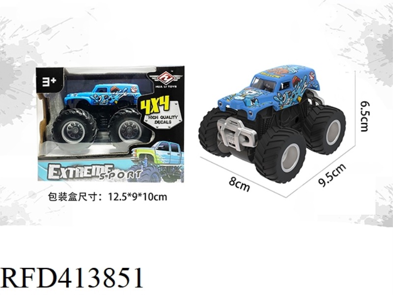 1:64 MONSTER TRUCK (DOUBLE INERTIA)