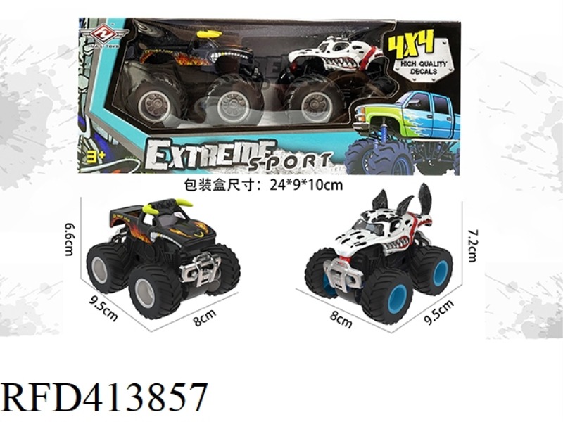 1:64 MONSTER TRUCK (DOUBLE INERTIA)