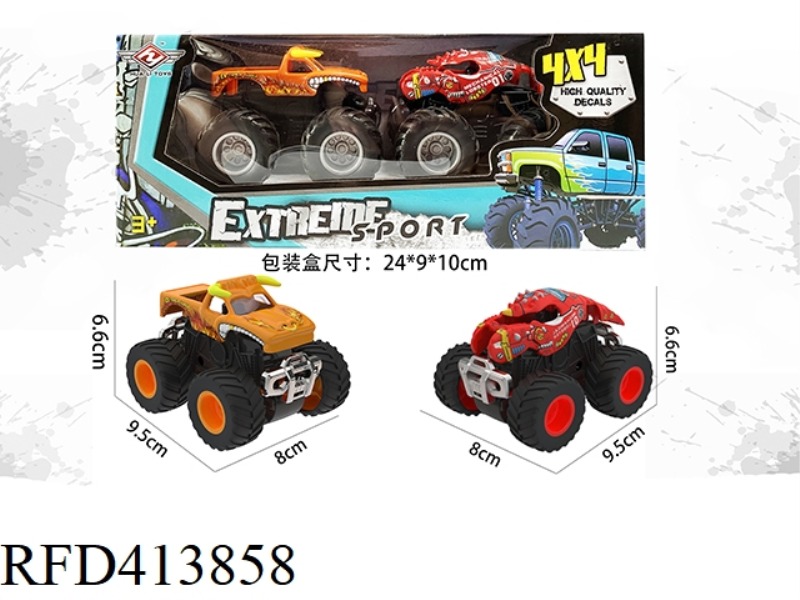 1:64 MONSTER TRUCK (DOUBLE INERTIA)