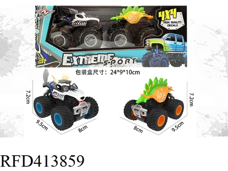 1:64 MONSTER TRUCK (DOUBLE INERTIA)