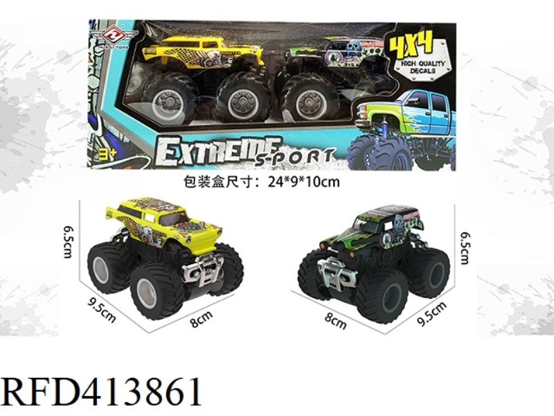 1:64 MONSTER TRUCK (DOUBLE INERTIA)