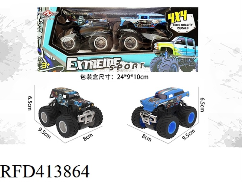 1:64 MONSTER TRUCK (DOUBLE INERTIA)