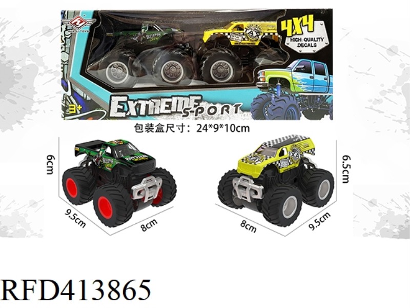 1:64 MONSTER TRUCK (DUAL INERTIA)