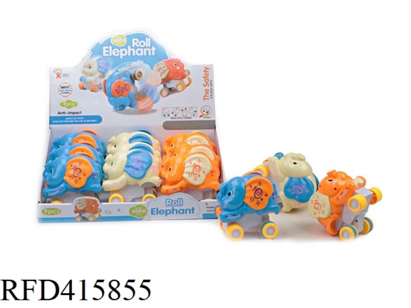 ROLLING ELEPHANT 9PCS