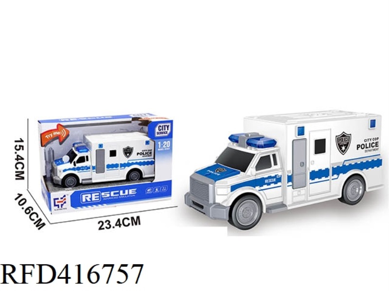 1:20 INERTIAL POLICE CAR
