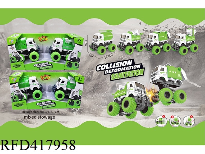 BOUNCE INERTIAL SANITATION VEHICLE: 2 VILLAGES