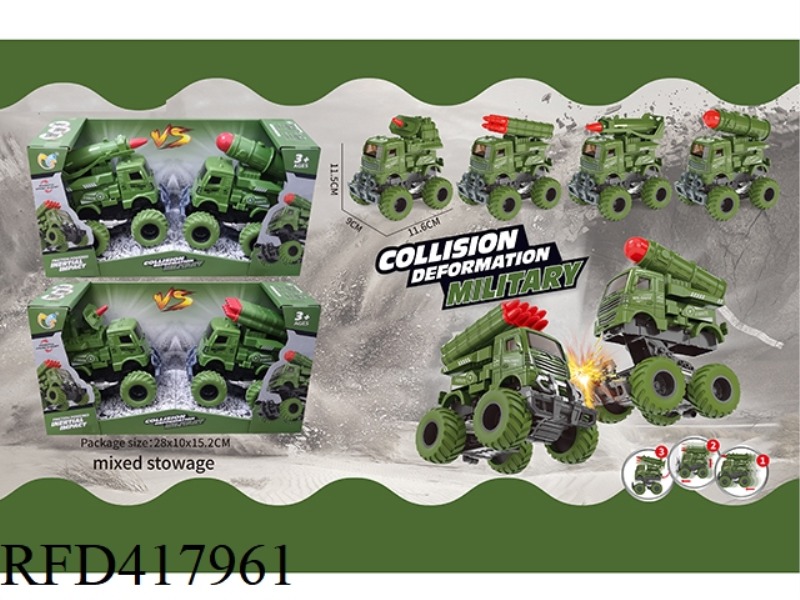 BOUNCING INERTIAL MILITARY CAR: 2 VILLAGES