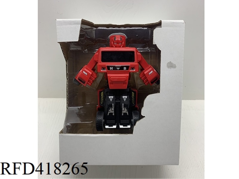 INERTIAL DEFORMATION FIRE TRUCK