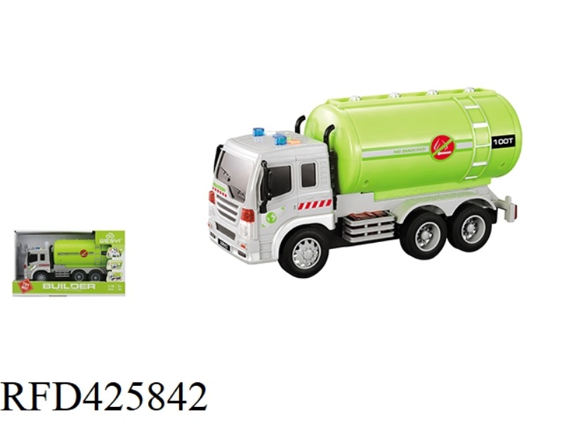 1:16 INERTIAL GREEN NEW ENERGY VEHICLE (LIGHT AND SOUND)