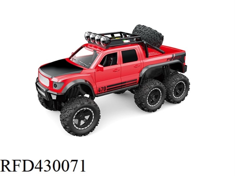 1:16 INERTIA SIX-WHEEL OFF-ROAD VEHICLE (WITH LIGHTS AND SOUNDS)