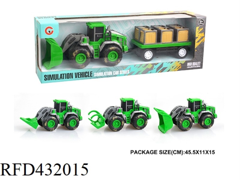 INERTIAL FARMER CAR WOODEN BOX