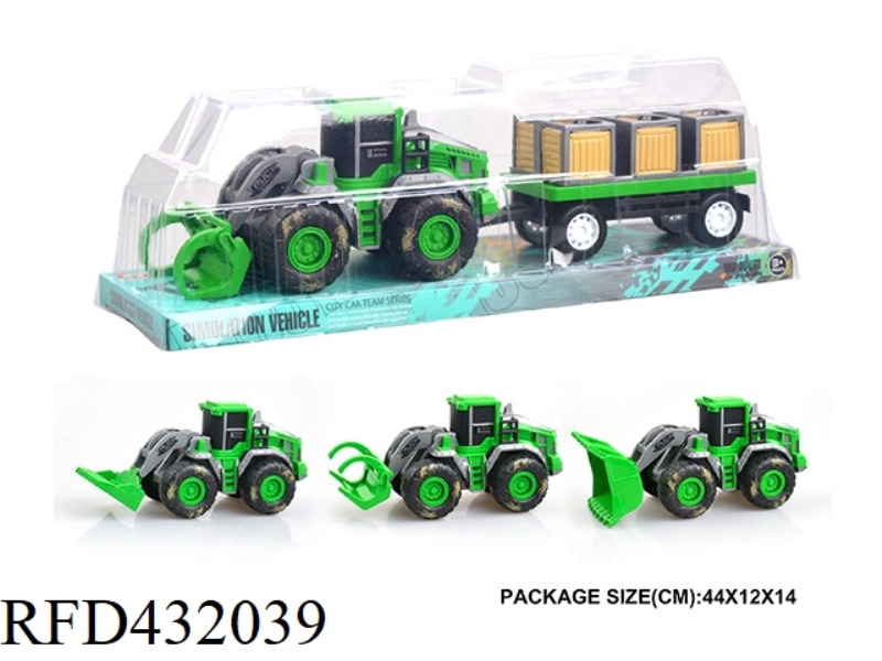 INERTIAL FARMER CAR WOODEN BOX