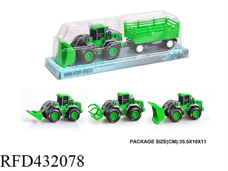 INERTIA FARM CART TRAILER