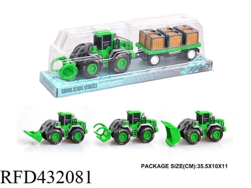 INERTIAL FARMER CAR WOODEN BOX