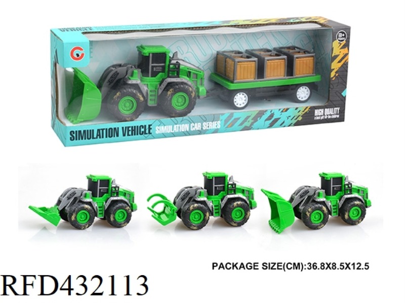 INERTIAL FARMER CAR WOODEN BOX