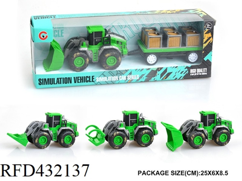 INERTIAL FARMER CAR WOODEN BOX