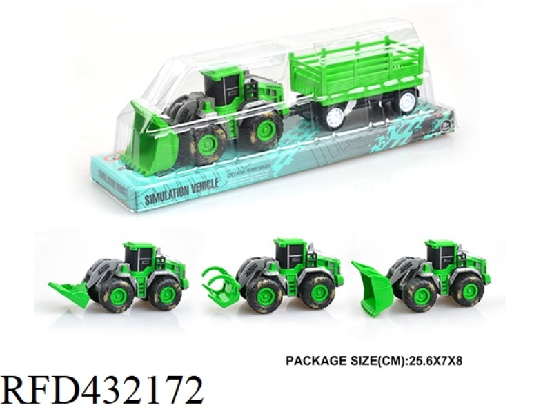 INERTIA FARM CART TRAILER