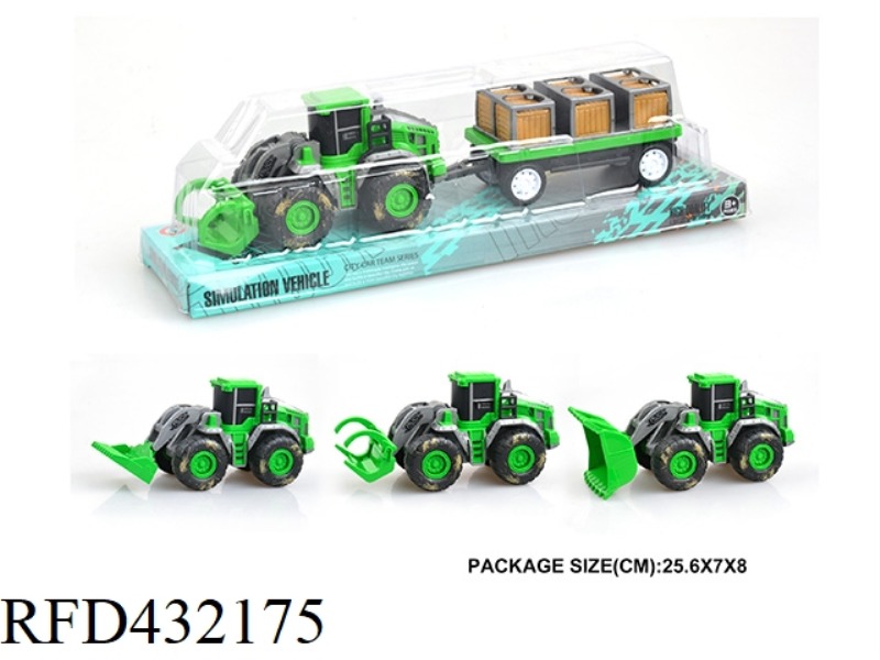 INERTIAL FARMER CAR WOODEN BOX