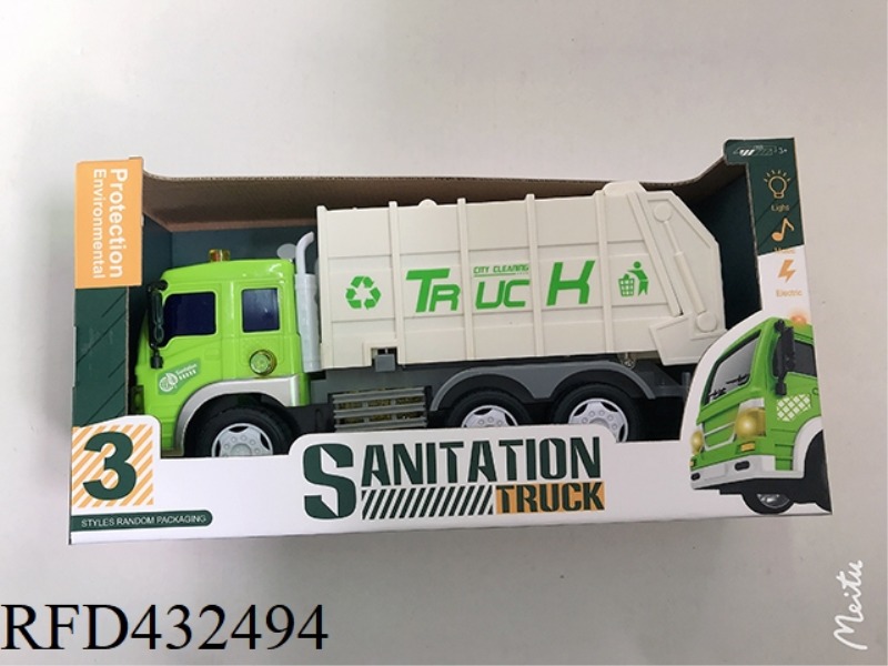 INERTIAL SANITATION VEHICLE DISPLAY BOX