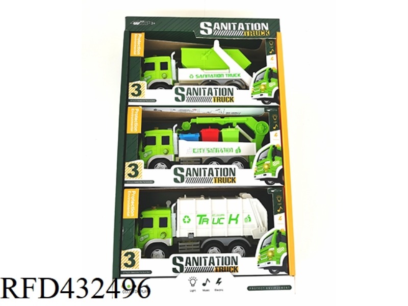 INERTIA 3 SANITATION VEHICLE SETS