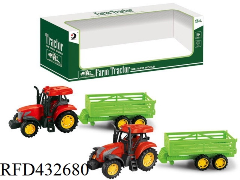 LIGHT AND MUSIC INERTIAL TRAILER FARMER CAR