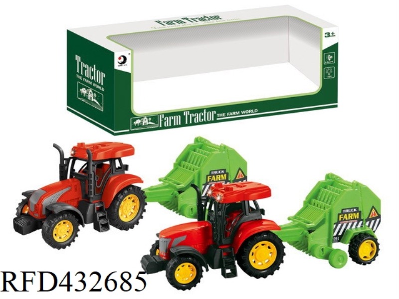 LIGHT AND MUSIC INERTIAL THRESHING FARMER CAR