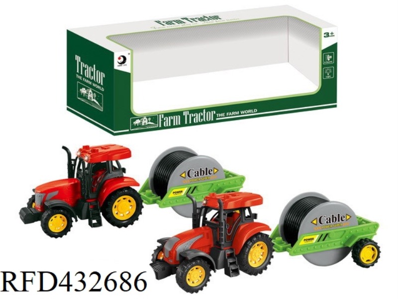 LIGHT AND MUSIC INERTIAL TOW CABLE FARMER CAR
