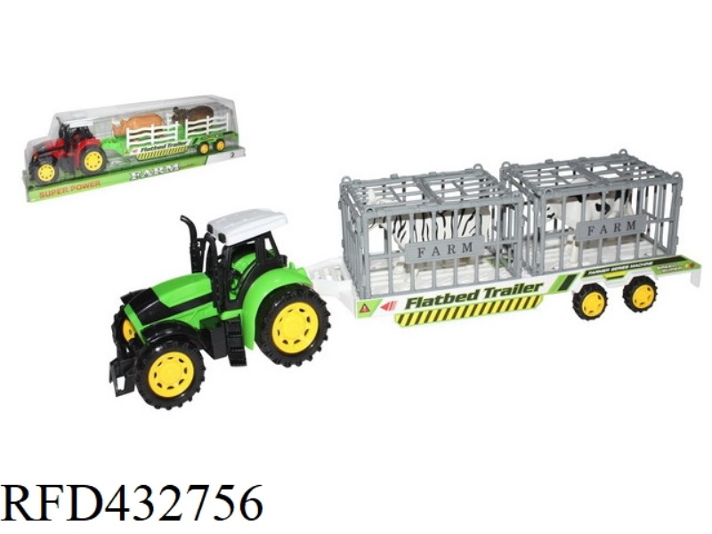 INERTIAL FARMER CARRYING CATTLE AND HORSES