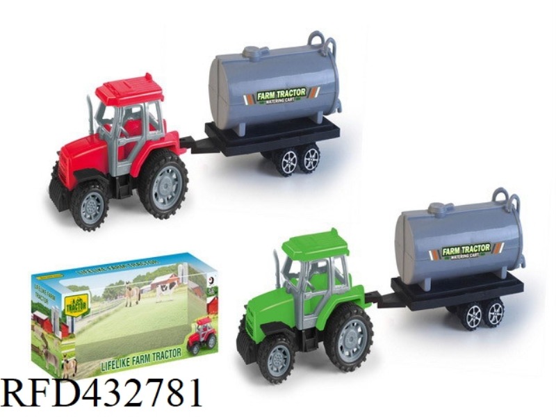 INERTIAL FARMER CART TOW WATER TANK