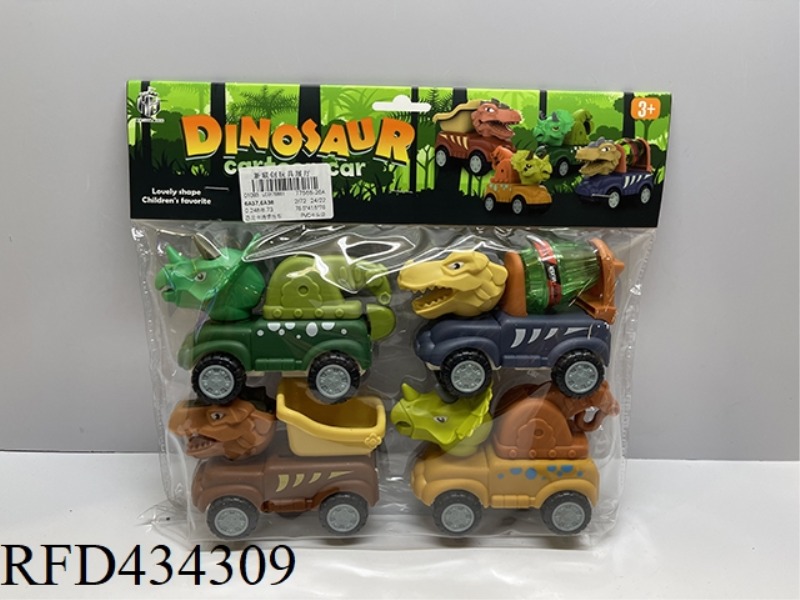 DINOSAUR CARTOON INERTIA CAR