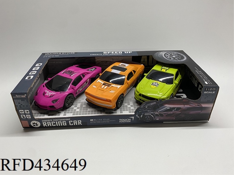1: 20 INERTIA CAR 3 ZHUANG (WITH LIGHT AND MUSIC) INCLUDE