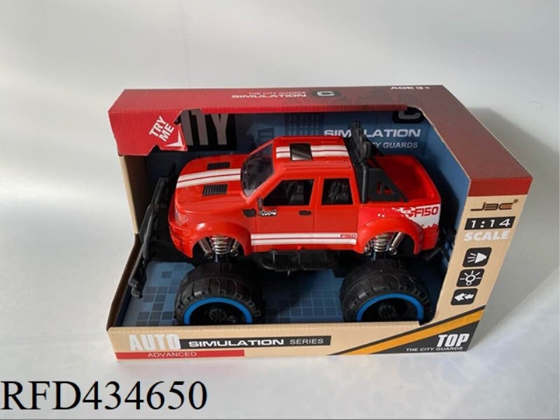 TOUCH BIG WHEEL INERTIA CAR (WITH LIGHT AND MUSIC) INCLUDE