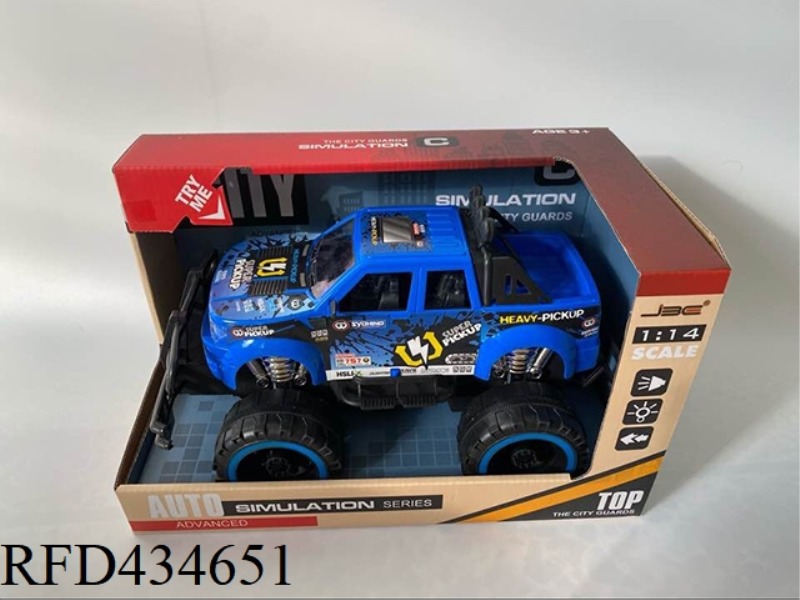TOUCH BIG WHEEL INERTIA CAR (WITH LIGHT AND MUSIC) INCLUDE