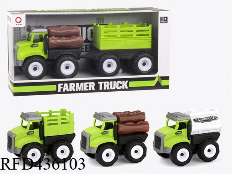 INERTIA FARMER'S CART (WOOD BAR, BAR, OIL TANK) TOW BAR