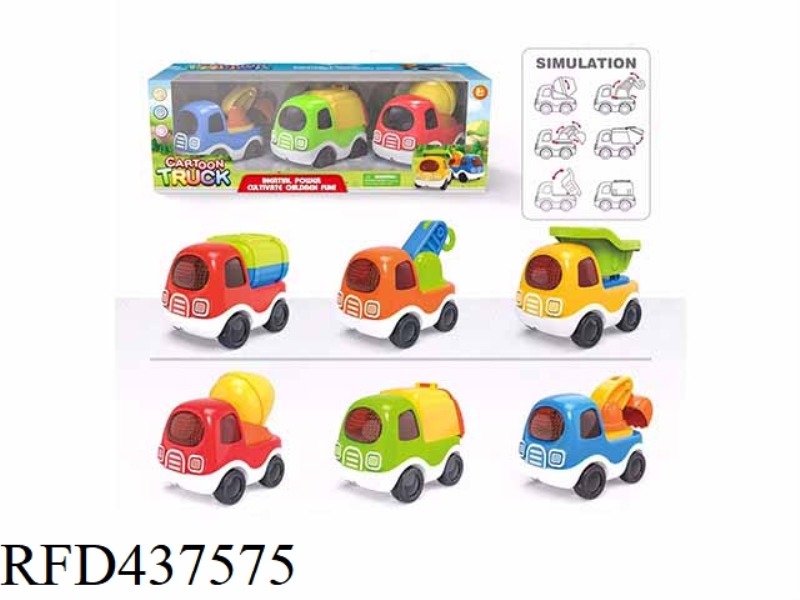 INERTIAL CARTOON ENGINEERING VEHICLE
