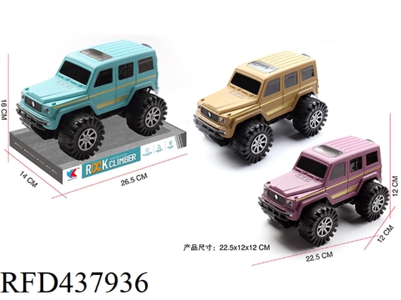 1: 18 INERTIA MERCEDES BENZ BIG G POLICE CAR