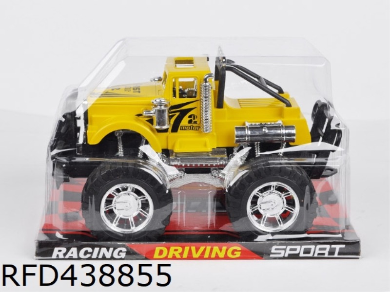 Friction power toy car