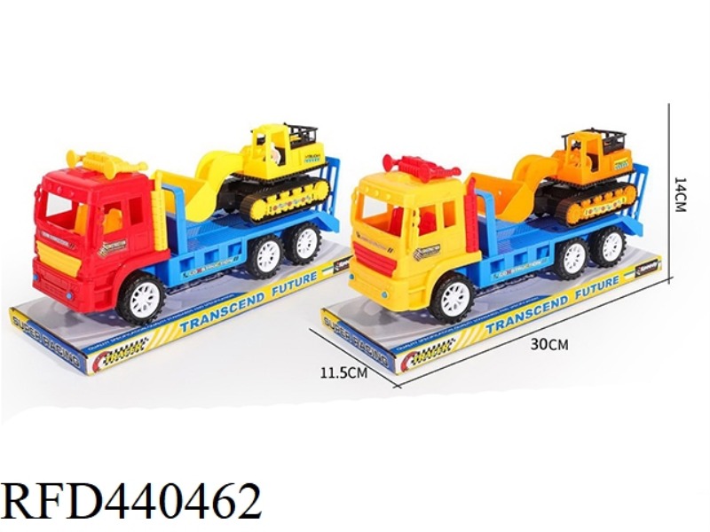 SOLID COLOR INERTIAL ENGINEERING VEHICLE SLIDING BULLDOZER