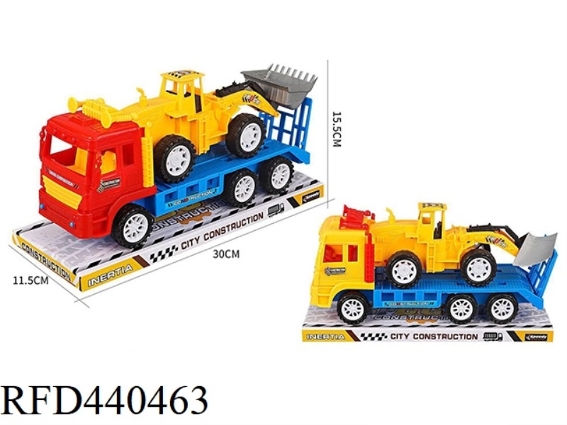 SOLID COLOR INERTIAL ENGINEERING VEHICLE TAXIING ENGINEERING VEHICLE