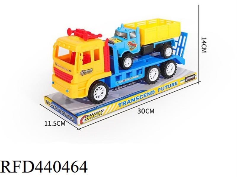 SOLID COLOR INERTIAL ENGINEERING VEHICLE TAXIING DONGFENG TRUCK