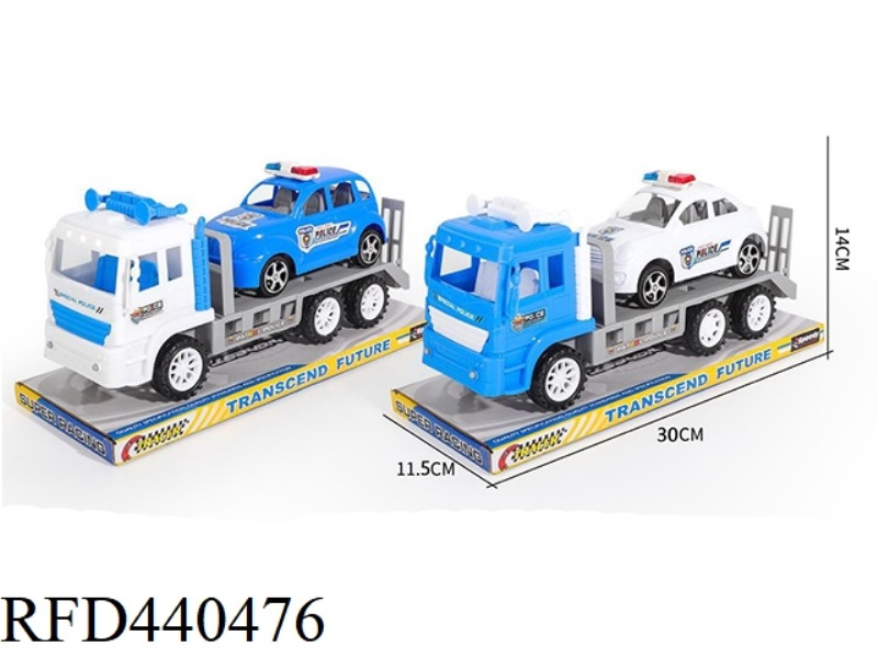 SOLID COLOR INERTIAL POLICE CAR ENGINEERING VEHICLE POLICE CAR